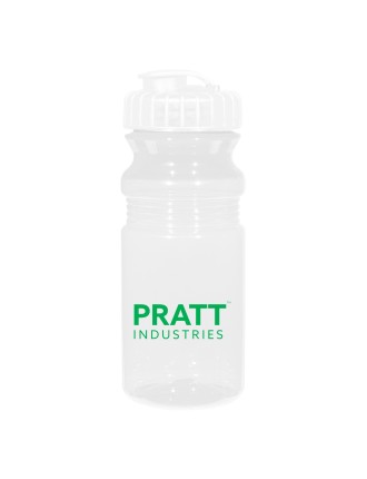 20 Oz. Poly-Clear™ Fitness Bottle With Super Sipper Lid